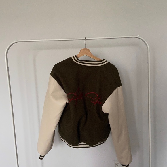 Forever 21 Varsity Bomber Jacket - Picture 5 of 5